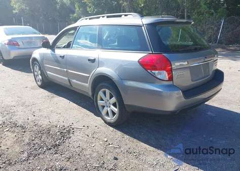 2009 Subaru Outback 2.5I z USA, uszkodzony, nr VIN 4S4BP61C497337660